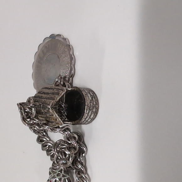 Vintage Charm Bracelet with Charms - Picture 3 of 5